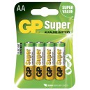 PILES LR06/AA GP SUPER PAR 4