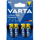 VARTA - PILES LR06/AA LONGLIFE POWER X4
