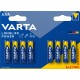 VARTA - PILES LR03/AAA LONGLIFE POWER 6+2 GRATUITS