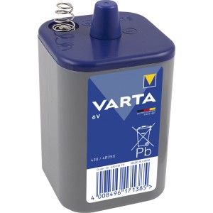 PILE SALINE VARTA 4R25/430 PLASTIQUE 6V 