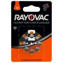 PILES AUDITIVES PR48 V13 1.4 V RAYOVAC PAR 8