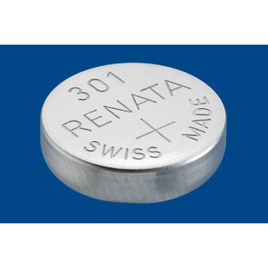PILE BOUTON 301-SR43SW OXYDE D'ARGENT RENATA