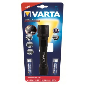 TORCHE VARTA INDESTRUCTIBLE  LED 1 WATT  LIGHT 2AA