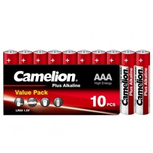 CAMELION - LR03/AAA PLUS ALCALINE X10