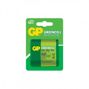 GP - PILE 3R12/4.5V GREENCELL SALINE X1