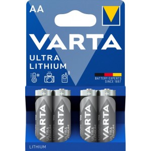 PILE LITHIUM AA 1.5V BL4 VARTA