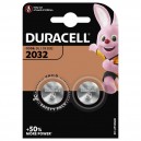 PILE BOUTON LITHIUM CR2032 BL2 DURACELL