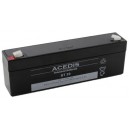 BATTERIE 12V 2.3AH ST20 PLOMB ETANCHE ACEDIS