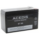 BATTERIE 12V 8.5AH ST90 PLOMB ETANCHE ACEDIS