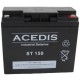 BATTERIE 12V 20AH ST150 PLOMB ETANCHE ACEDIS