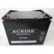 BATTERIE 12V 58AH ST550 PLOMB ETANCHE ACEDIS